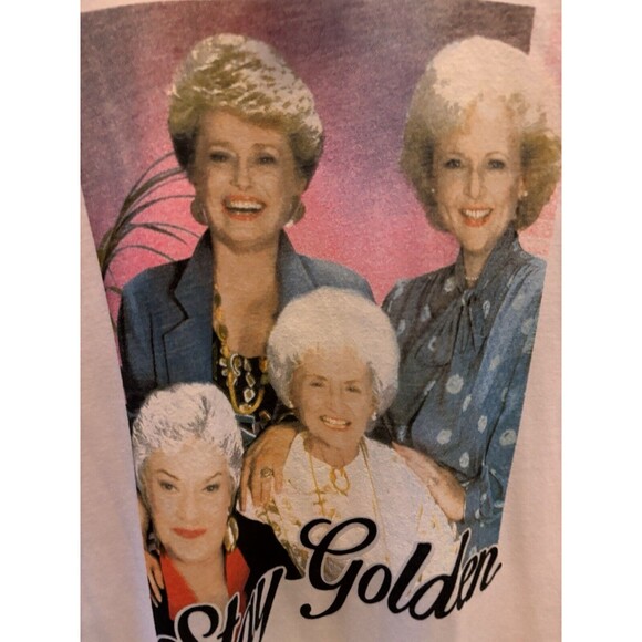 NEW W/ Tags The Golden Girls Officially Licensed Tee Shirt Graphic Tee Sz Med - Picture 2 of 4